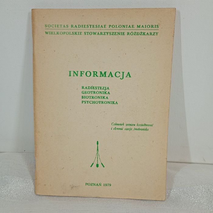 Informacja radiestezja geotronika biotronika psychotronika. Praca zbio