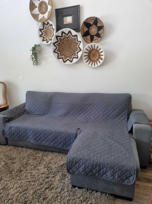 Sofa cama com chaise longue