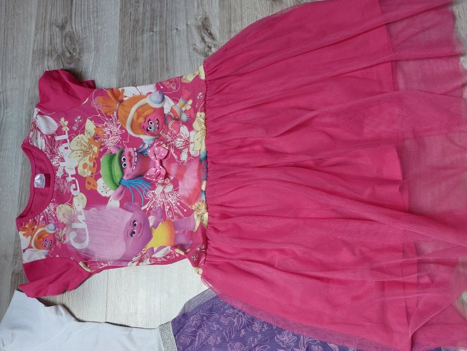 Sukienki trole, ELSA,  frozen 134