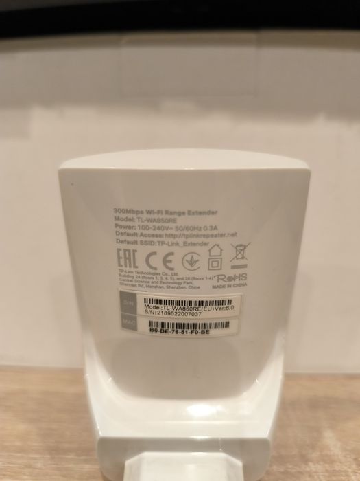 Wzmacniacz sygnału TP-Link TL-WA850RE