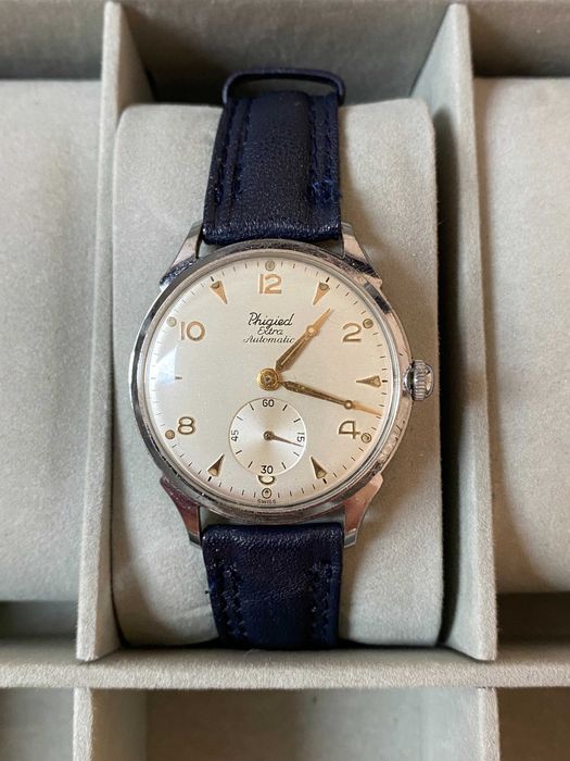Zegarek naręczny Phigied Automatic srebrny