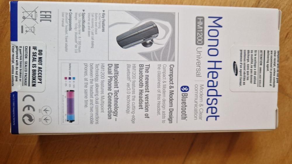 Auricular Bluetooth Samsung Novo