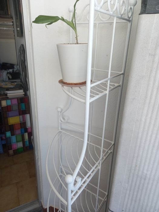 Porta-vasos de ferro