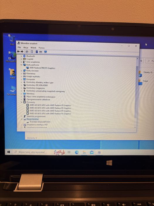 Laptop HP 13.3" Dotyk! Tablet A8/4/256SSD
