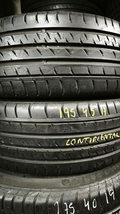 Pneus 195/45/17 Continental
