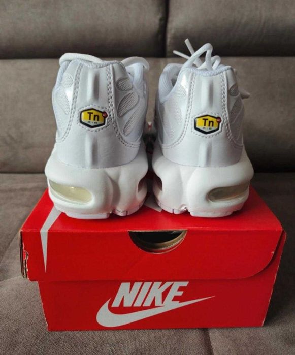Sneakers nike nowe popularne buty air max plus TN białe