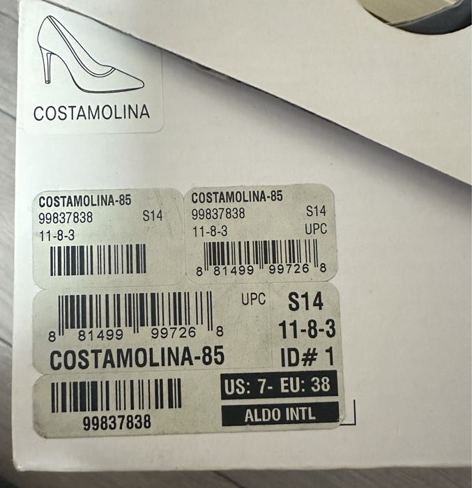 ALDO buty damskie ślubne szpilki