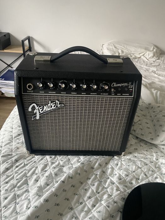 guitarra elétrica yamaha pacifica + amplificador fender