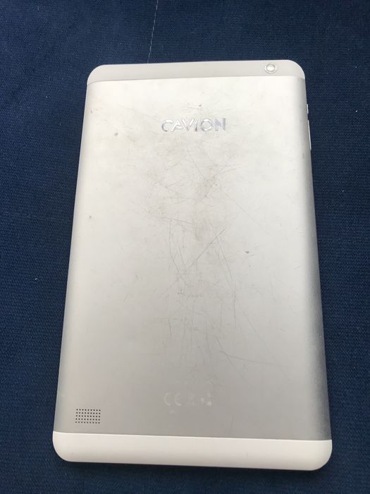 Tablet cavion bialy srebrny
