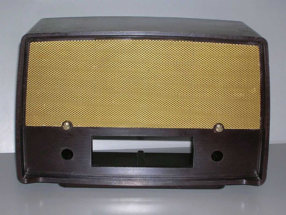 Caixa de rádio antigo a válvulas Philips B2LN68U