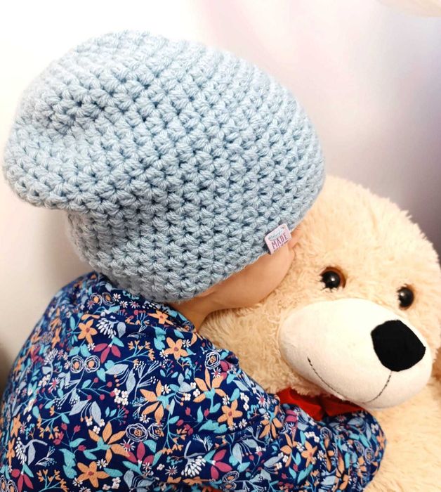 Opaska szydełkowa dla dzieci – 100% handmade!