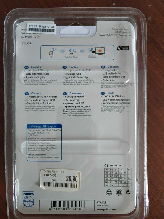 Philps Wi-fi para Smart TV