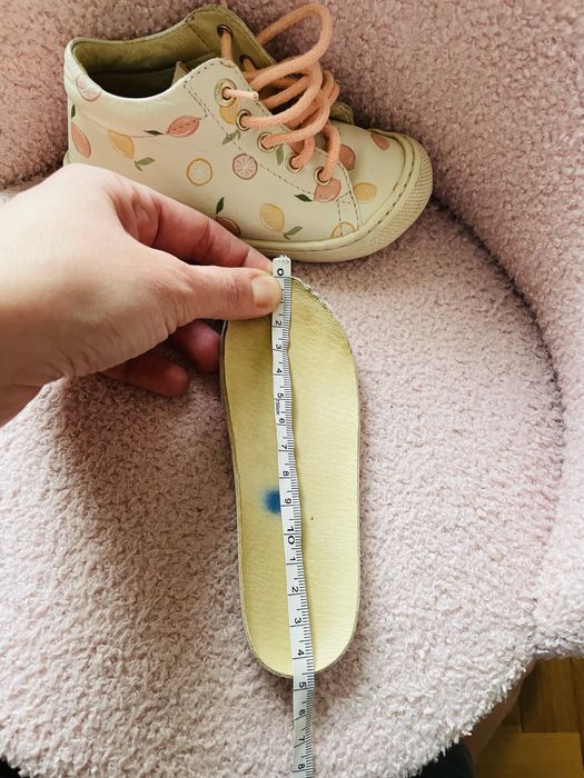 Кеды ботиночки кожа naturino 23 р