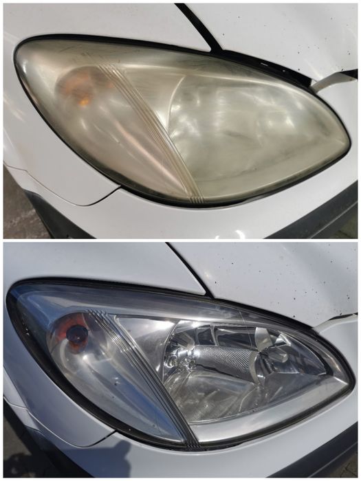 Polerowanie lamp samochodowych