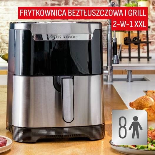 Air fryer Frytkownica beztłuszczowa, Tefal Easy Fry&Grill XXL EY801DF1