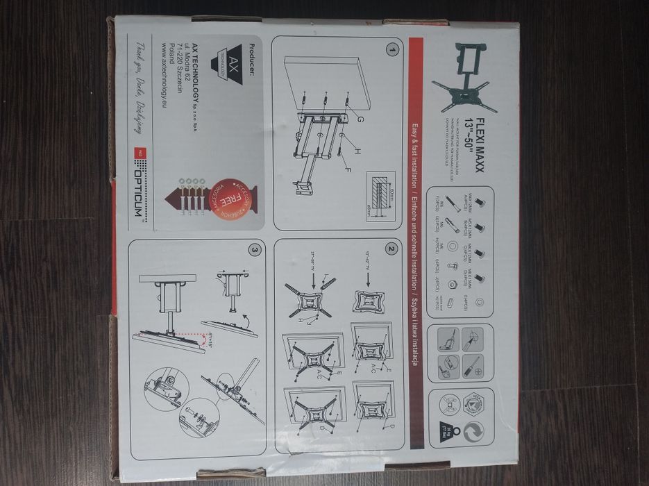 Uchwyt do telewizora Opticum 13-50''