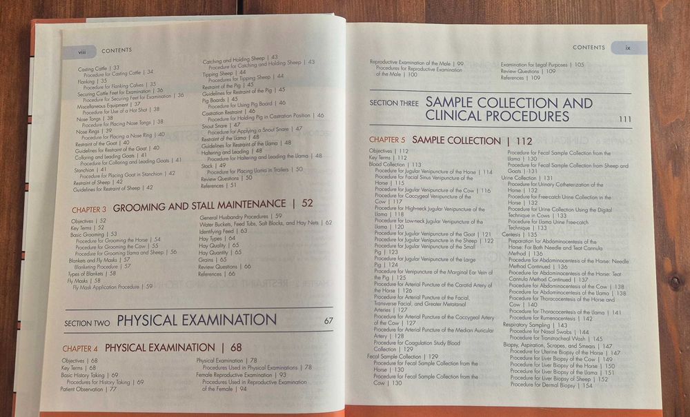 Livro de veterinaria - Veterinary Clinical Procedures in large animal practice second edition