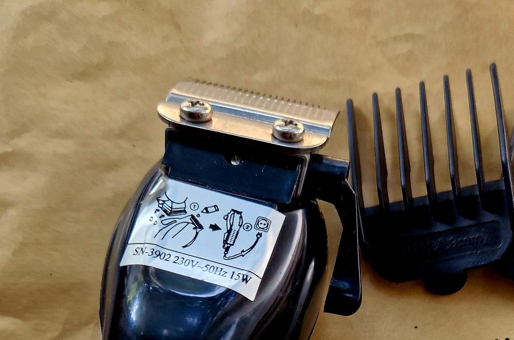 Машинка для стрижки Sanusy SN-3902 15W sanusi рабочая описание