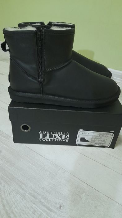 Mega okazja!!! Oryginalne śniegowce Mens Cosy X Short Leather Boot r.4