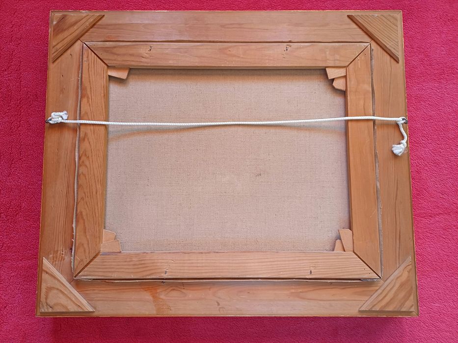 Stary obraz na płótnie SOREN EDSBERG ANDERSEN 1945 - 2021