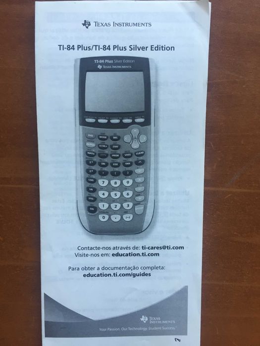 TEXAS Instruments TI-84Plus calculadora gráfica