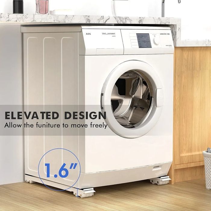 Podstawa Pralki Lodówki Suszarki Mebli z Hamulcem Regulowana Ład. 300k