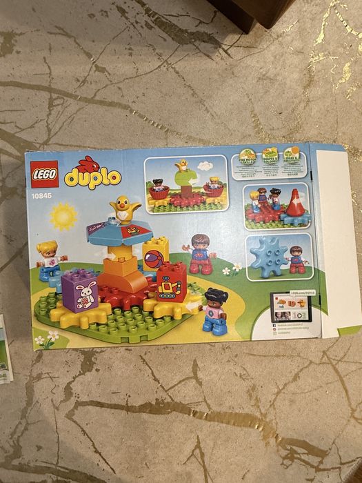 Klocki Lego Duplo 10845 Moja pierwsza karuzela, pudełko