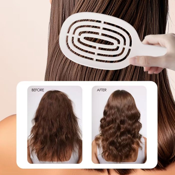 Знімний силіконовий гребінець для волосся