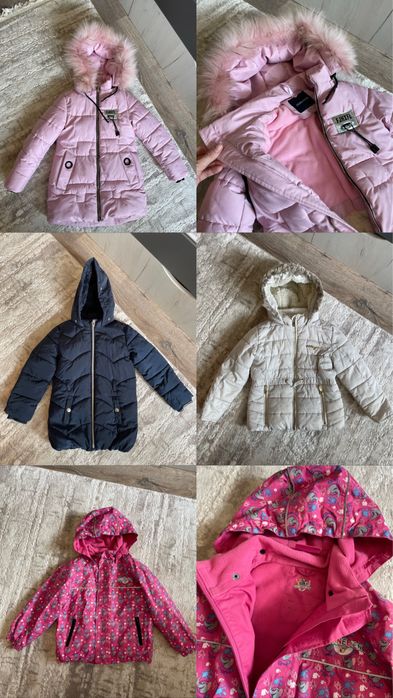 Куртка осінь/зима для дівчинки