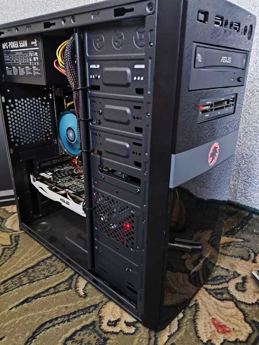 Комп'ютер GTX 1070, DDR4-16Gb, i5-7500 = 3.40-3.80 GHz,  550W