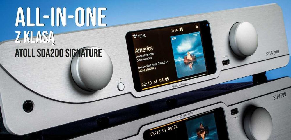 Sieciowe stereo Atoll SDA-200 Signature - możliwa zamiana w 24h