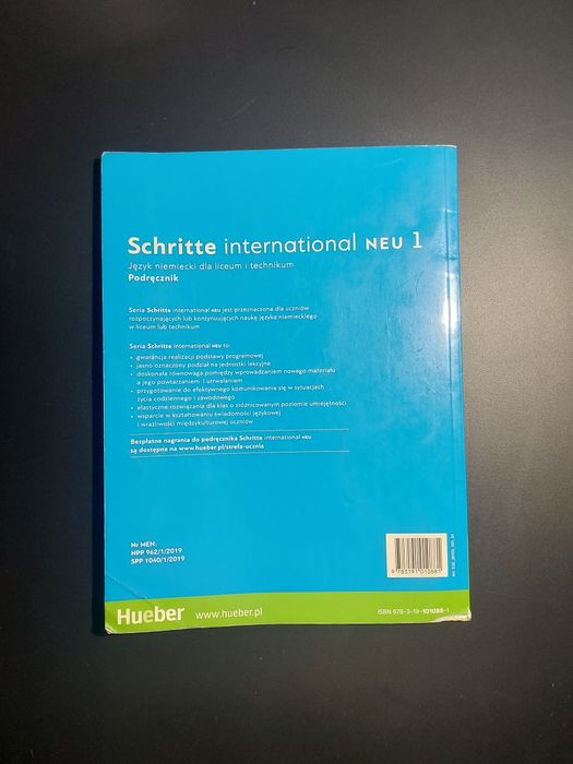 Podręcznik Schritte International kl.1