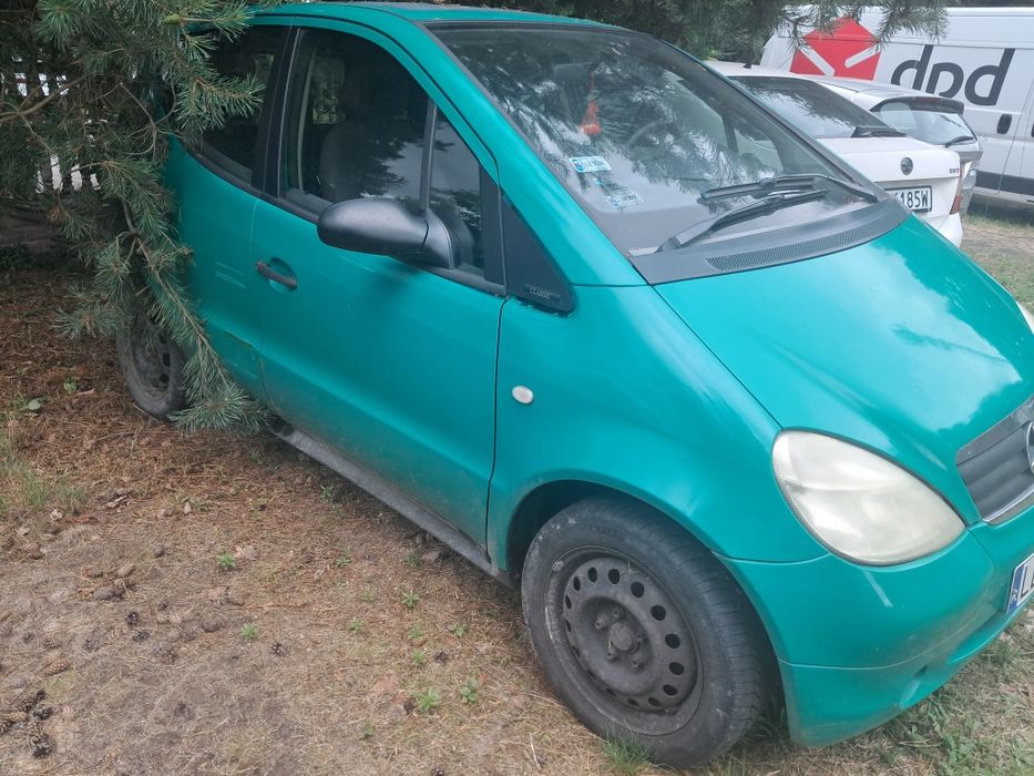 Mercedes a140, a-klasa  szyba maska drzwi przód lampa części