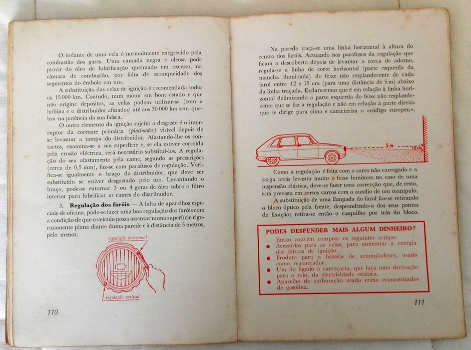 Livro Dicionário do Automóvel (mui antigo)