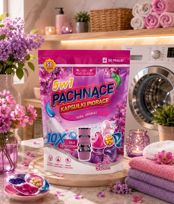 Kapsułki do prania 5w1 PACHNĄCE Yara Aromat 50 sztuk
