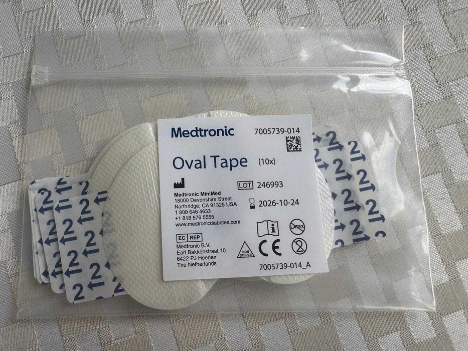 Plastry do sensorów medtronic oval tape