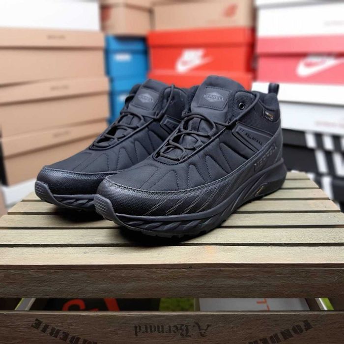 Великани зимові  Merrell Float Pro  високі чорні  45 46 47 48 49