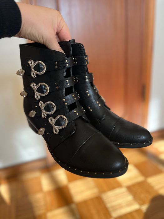 Bota feminina fashion linda