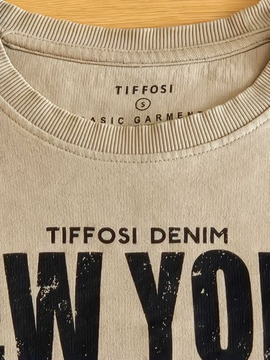Camisola Cinzenta/Bege da Tiffosi (Tamanho S)