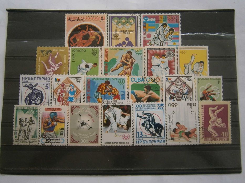 54 selos sobre Desportos Aquáticos todos diferentes