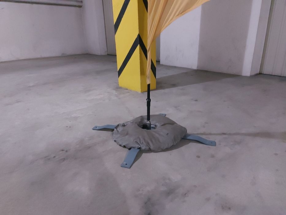 Base para flying banner