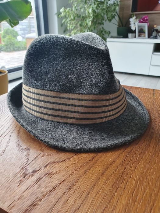 Oryginalny kapelusz męski fedora / trilby z lat 50./60. (vintage mid-century)