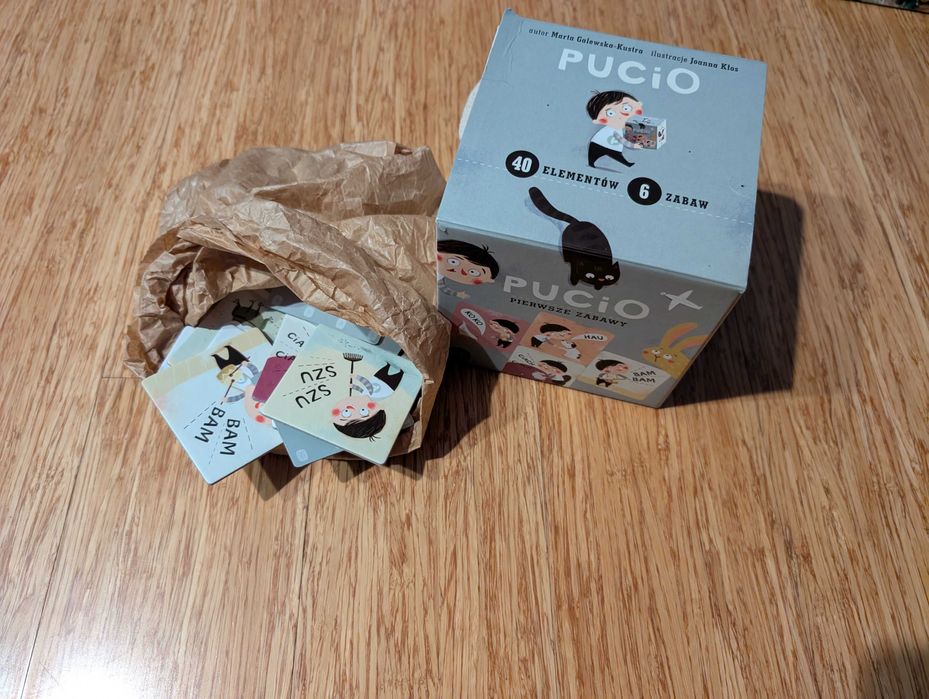 Gry Smart games, Pucio pierwsze zabawy 1+, puzzle 2+, 4+ memorki