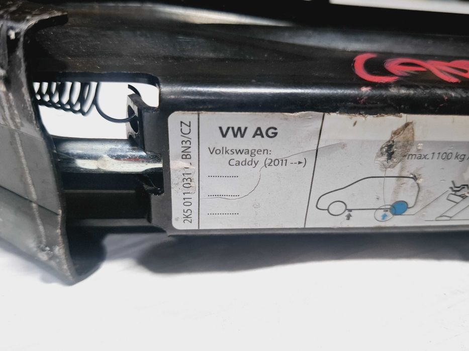 lewarek podnośnik samochodu vw caddy 2k0 2k5 2003 - 2020 2k5,011031c