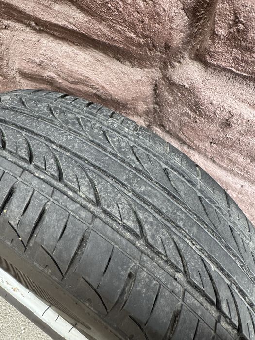 Сталеві диски R13 + літня резина 175/70 R13 — майже нова, готовий комплект - Ціна за 2 колеса