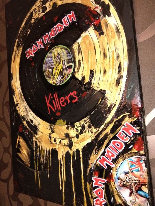 Winyl obraz Iron Maiden -Killers