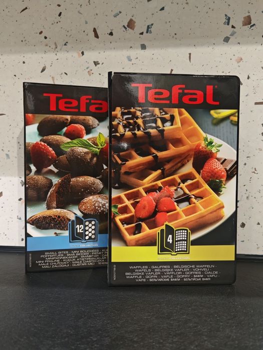 Tefal Snack Collection ciasteczka i gofry 4 i 12