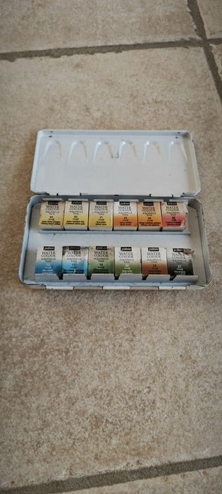 Aguarela Pébéo - Aquarelle Fine Pébéo C/12 Meias Pastilhas