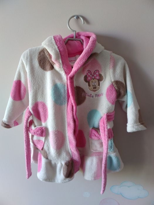 porannik szlafrok dziecięcy 6-9 miesięcy