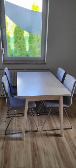 Stół + krzesła firmy Ikea